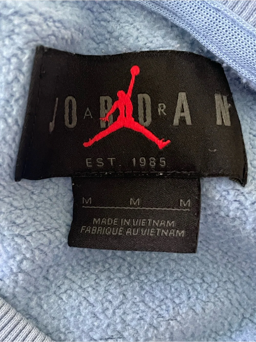 Jordan size pit see